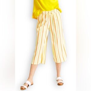 STYLE & CO CROPPED PANTS *NWT! *SUNNY STRIPES! *HOST PICK! *MACY’S